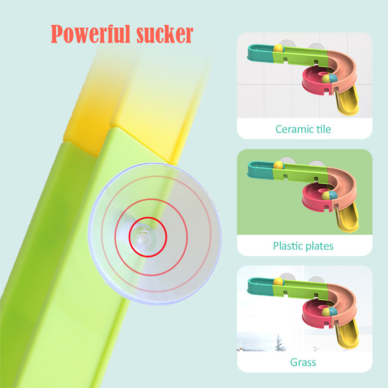 Bathroom Ball Track Slide Block Model